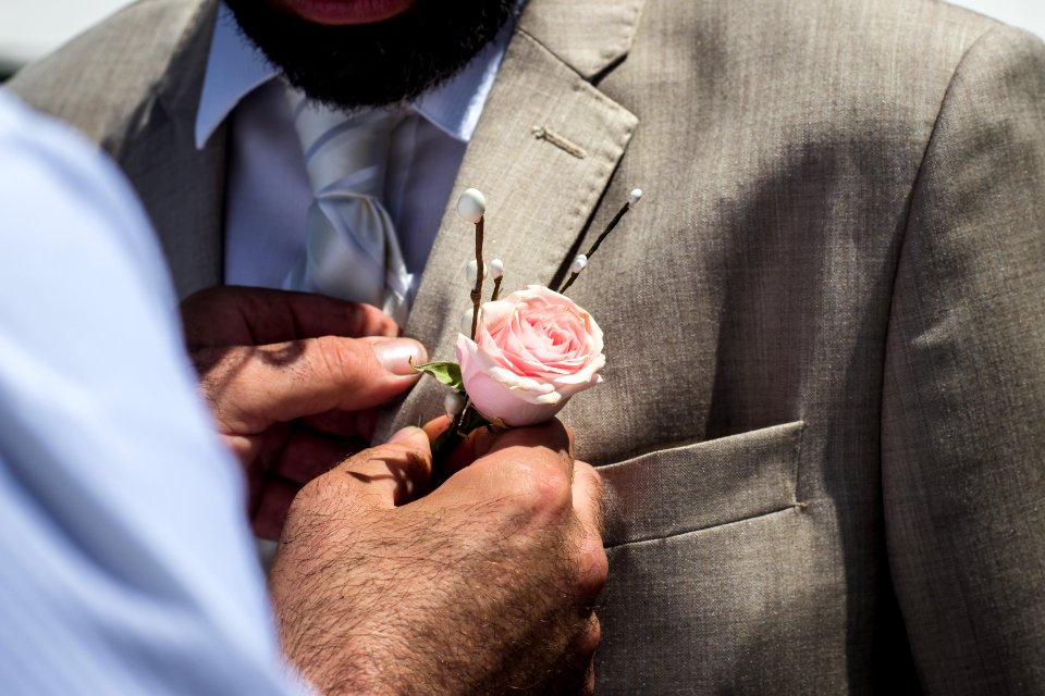 Bestman Boutonniere Flower