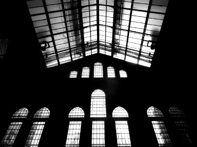Arches Architecture Black photo