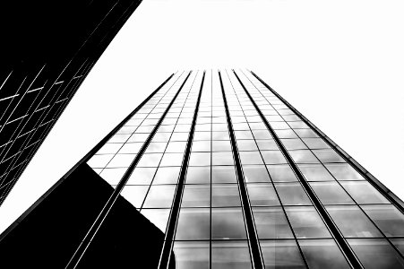 Architecture Black-and-white Building photo