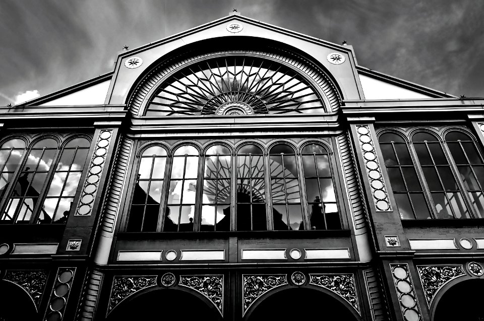 Arches Architecture Black