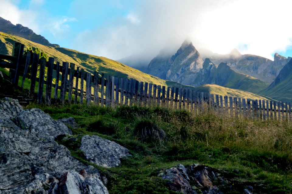 Calm Clouds Fence