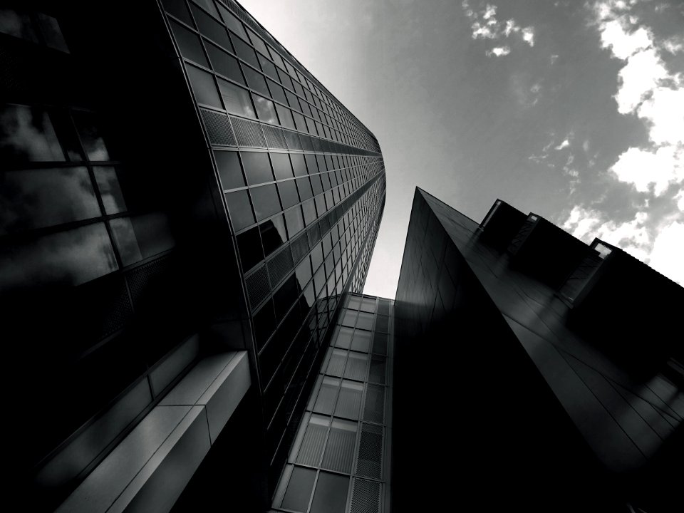 Architectural Design Black-and-white