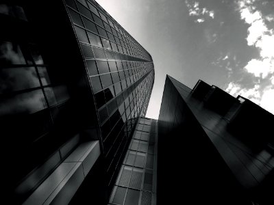 Architectural Design Black-and-white
