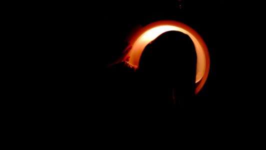 Dark Illuminated Light