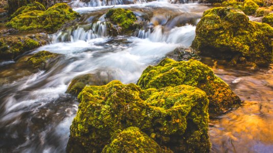 Boulders Cascade Creek photo