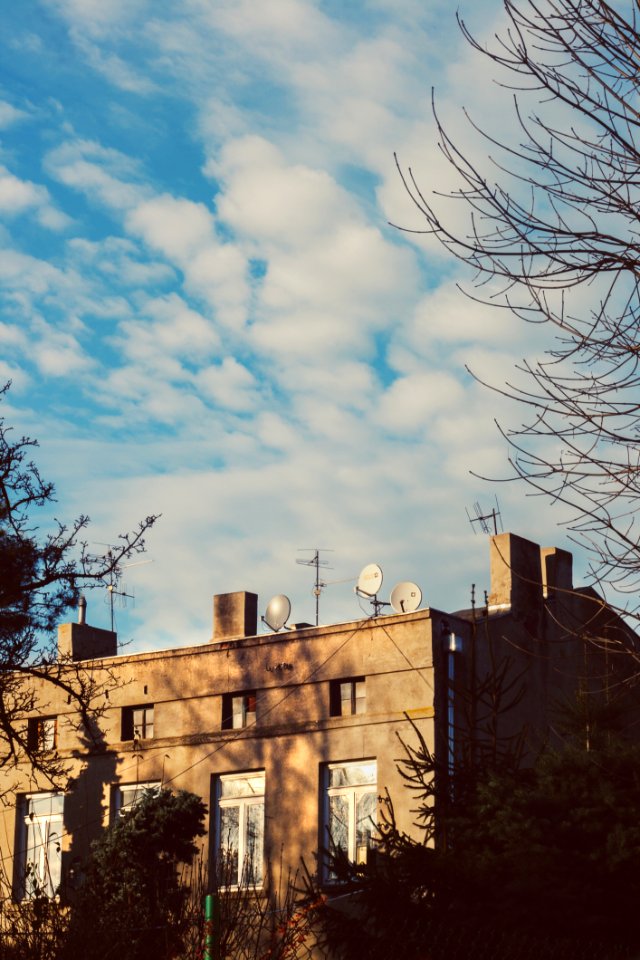 Tenement House amp Blue Sky