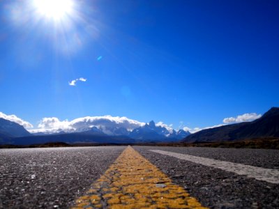 Clouds Daylight Highway