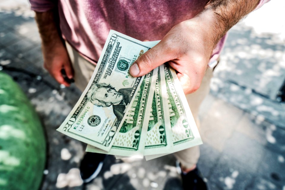 Blur Cash Close-up