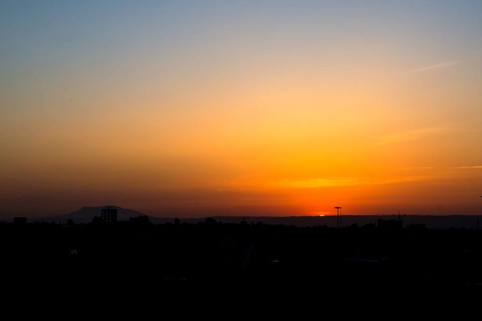 Clouds Dusk Landscape
