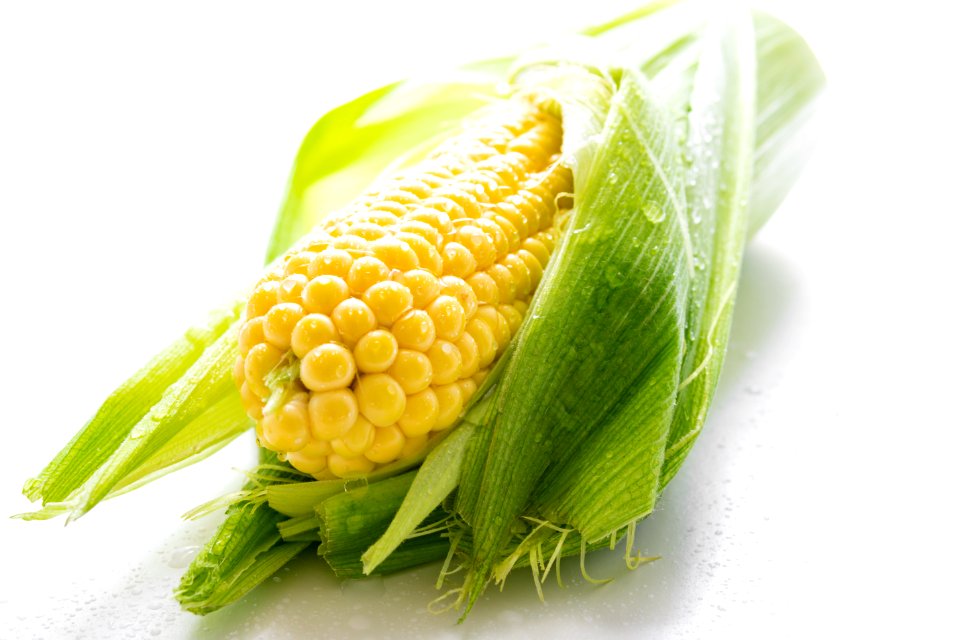 Bright Close-up Corn