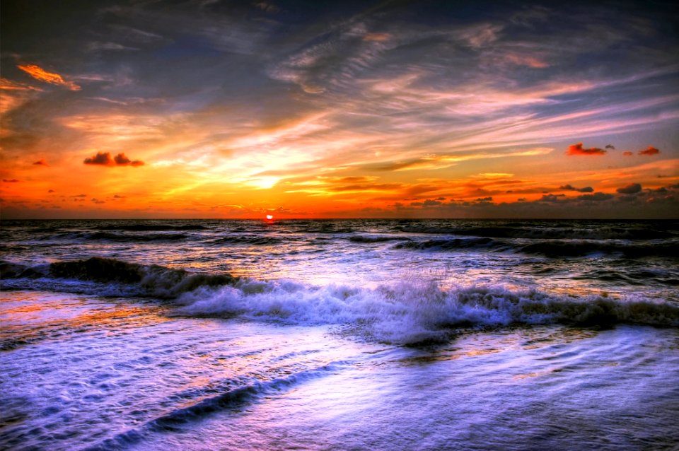 Beach Clouds Coast photo