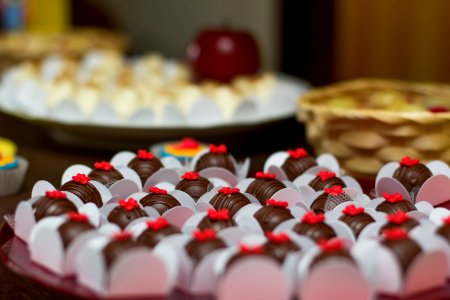 Baked Chocolate Close-up