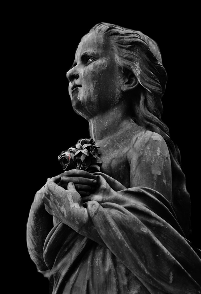 Statue figure stone sculpture