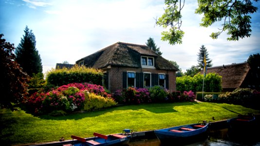 Architecture Boating Canal