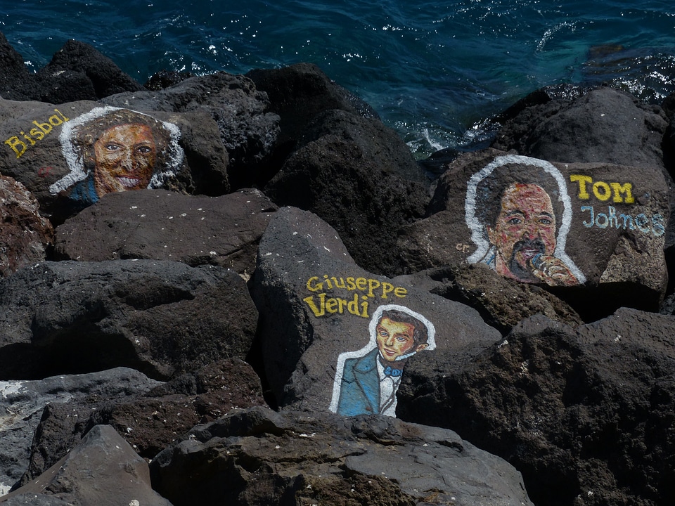 Idea shore stones stars