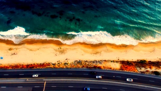 Aerial View Beach photo