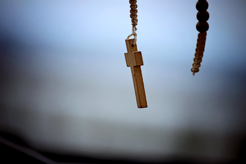 Beads Blur Catholic