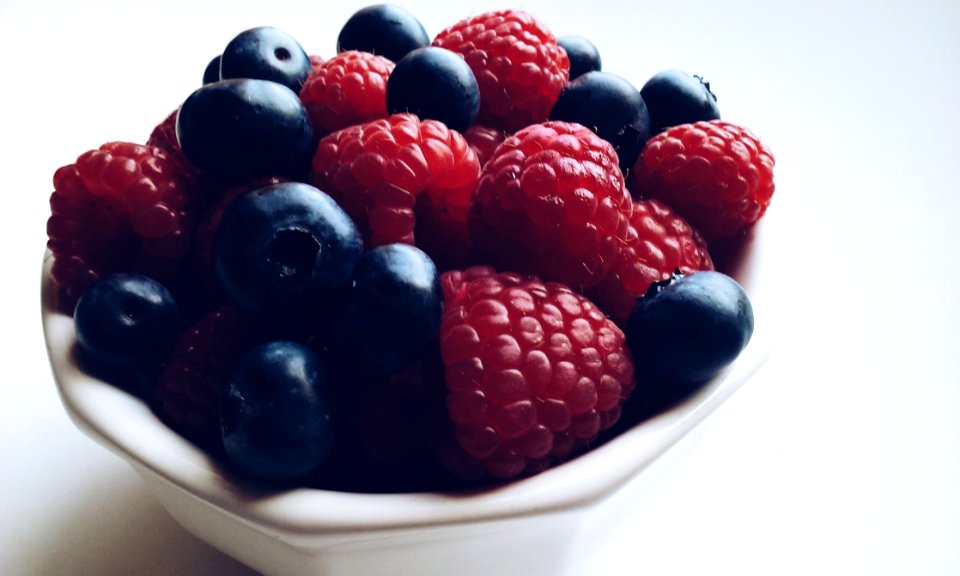 Berries Blueberries Blur