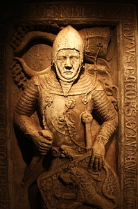 Stone latin armor photo