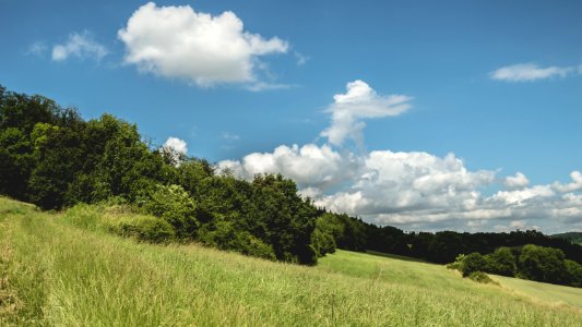 Blue Sky Clouds photo