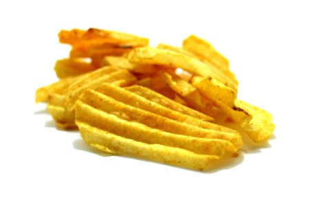 Chips Close-up Crisp