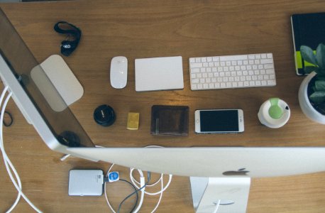 Apple Computer Desk photo