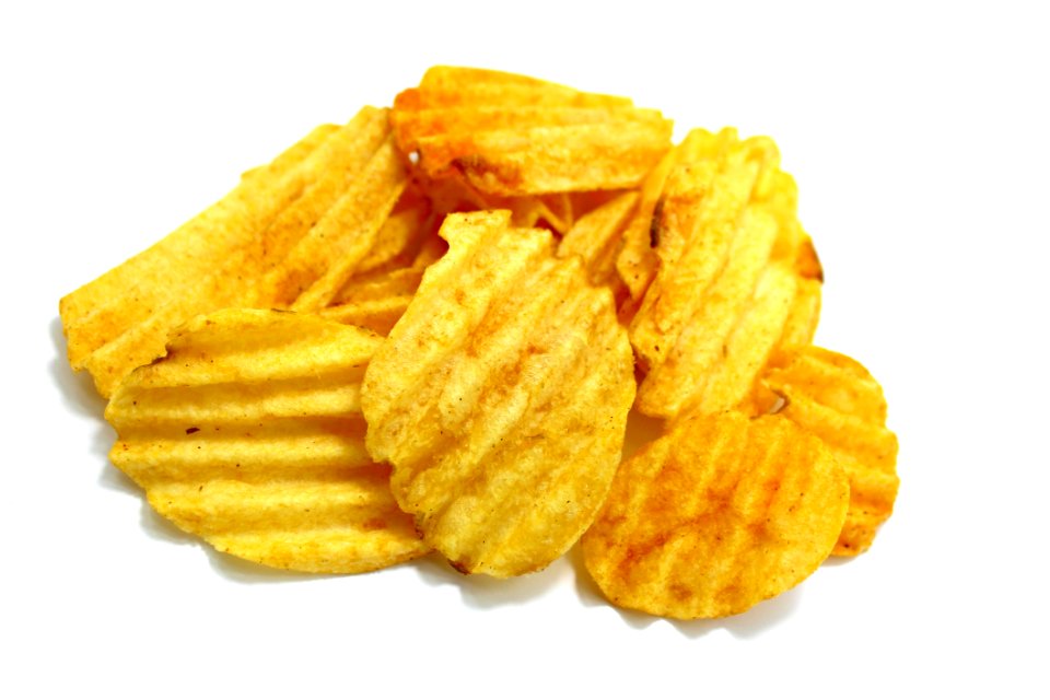 Chips Close-up Crisp