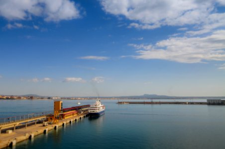 Barcelona Pier Harbor