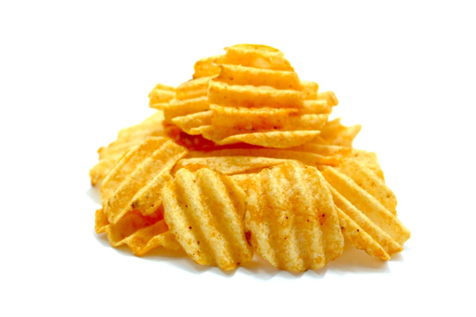 Chips Close-up Crisp