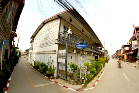 Asphalt Buildings Downtown