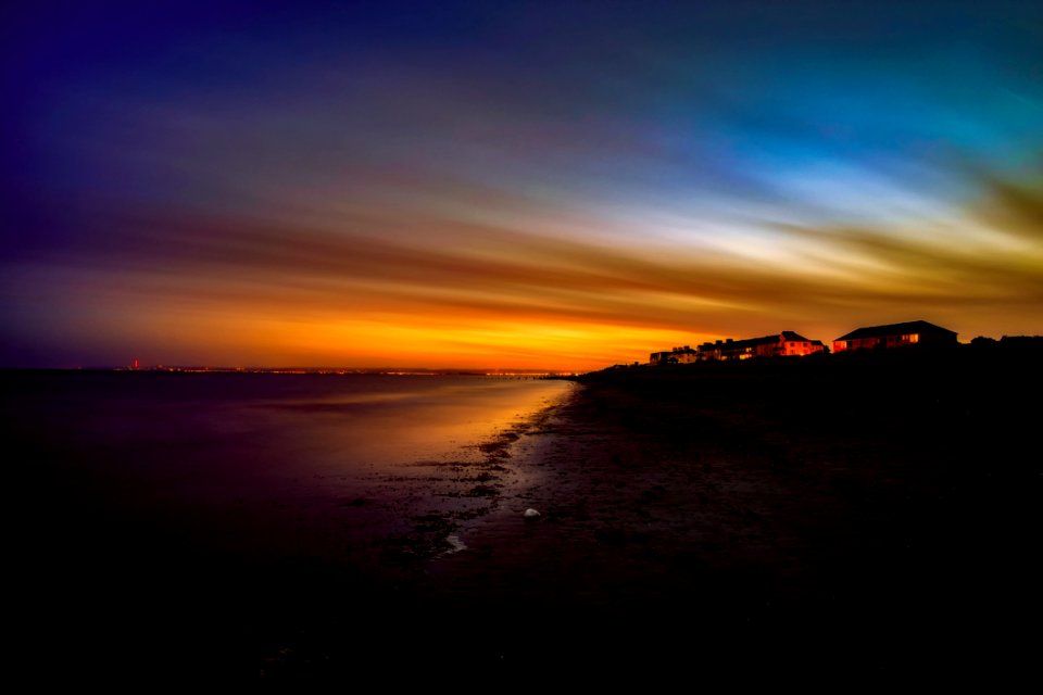 Backlit Beach Beautiful