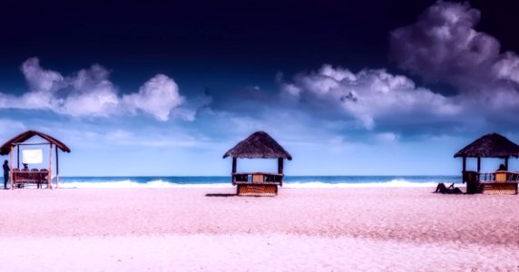 Beach Clouds Coast photo