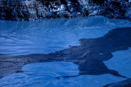 Blue Cold Ice