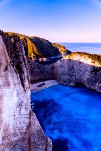 Beach Beautiful Cliff