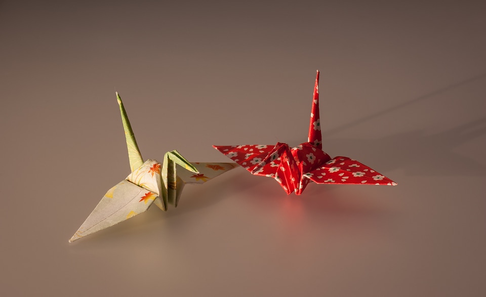 Cranes creative fold
