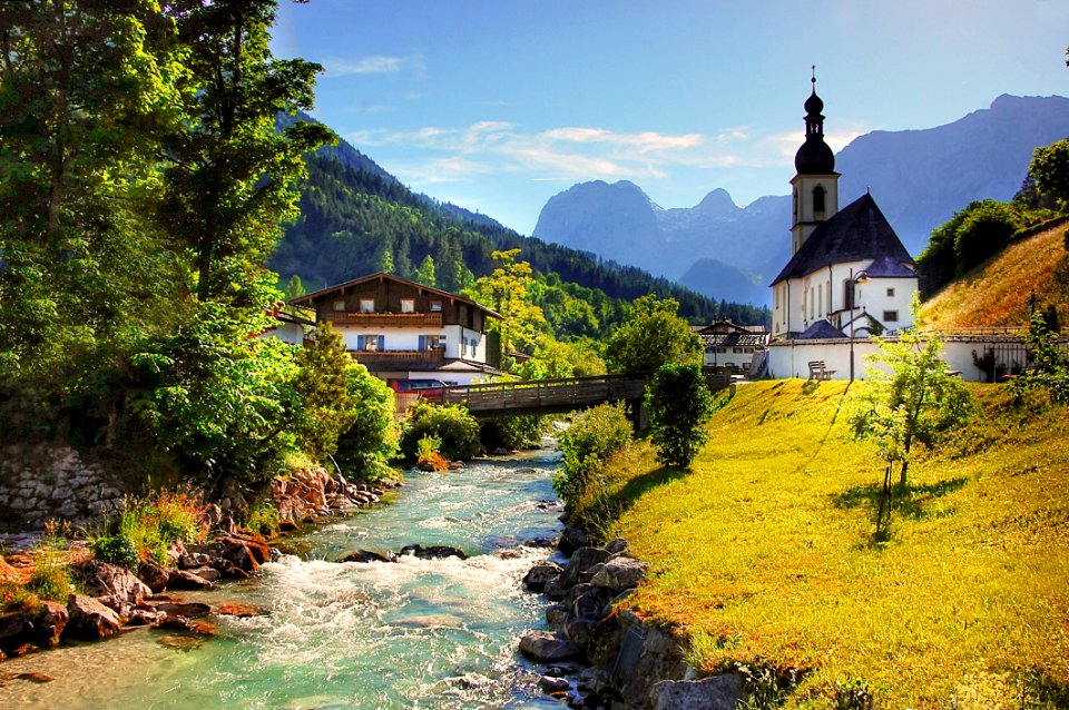 Alpine Architecture Bridge