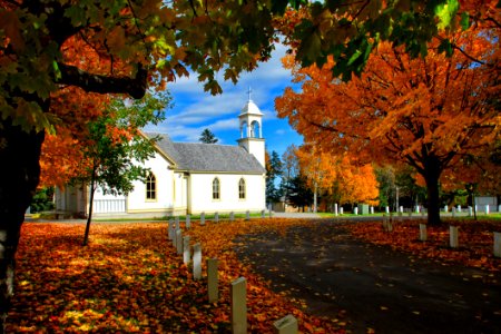 Autumn Leaves Church