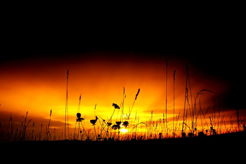 Backlit Clouds Dark