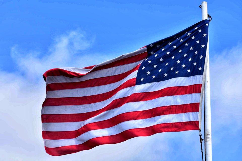 American Flag Clouds
