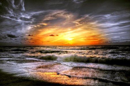 Beach Clouds Coast