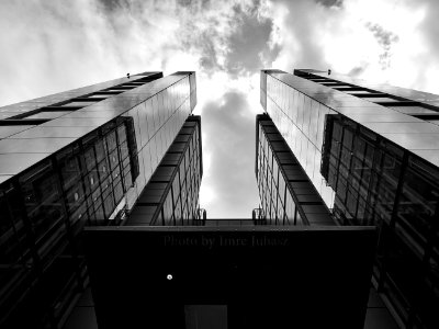 Architectural Design Black-and-white photo