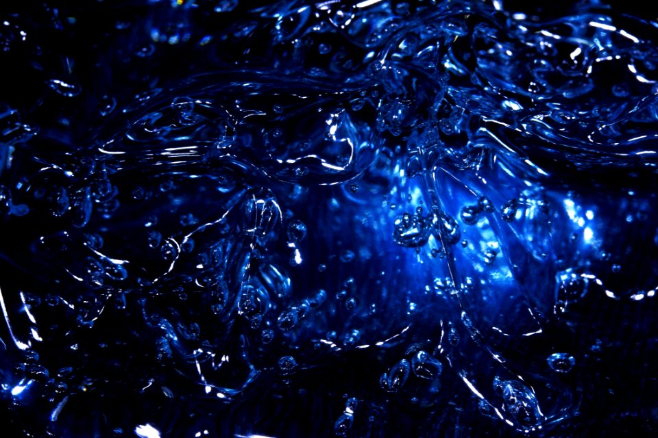 Beautiful Blue Bubbles
