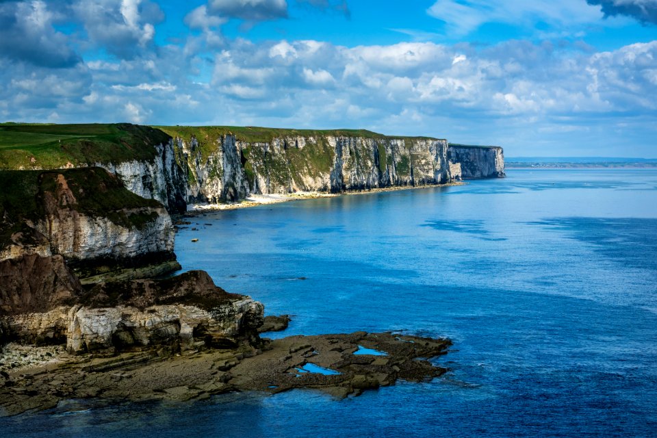 Cliffs Clouds Cloudy