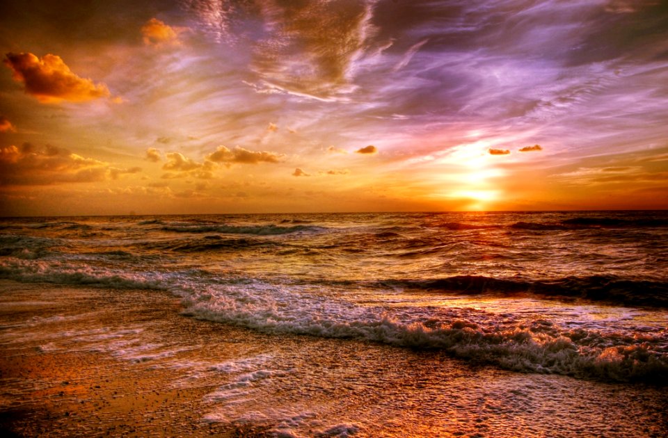 Beach Clouds Form