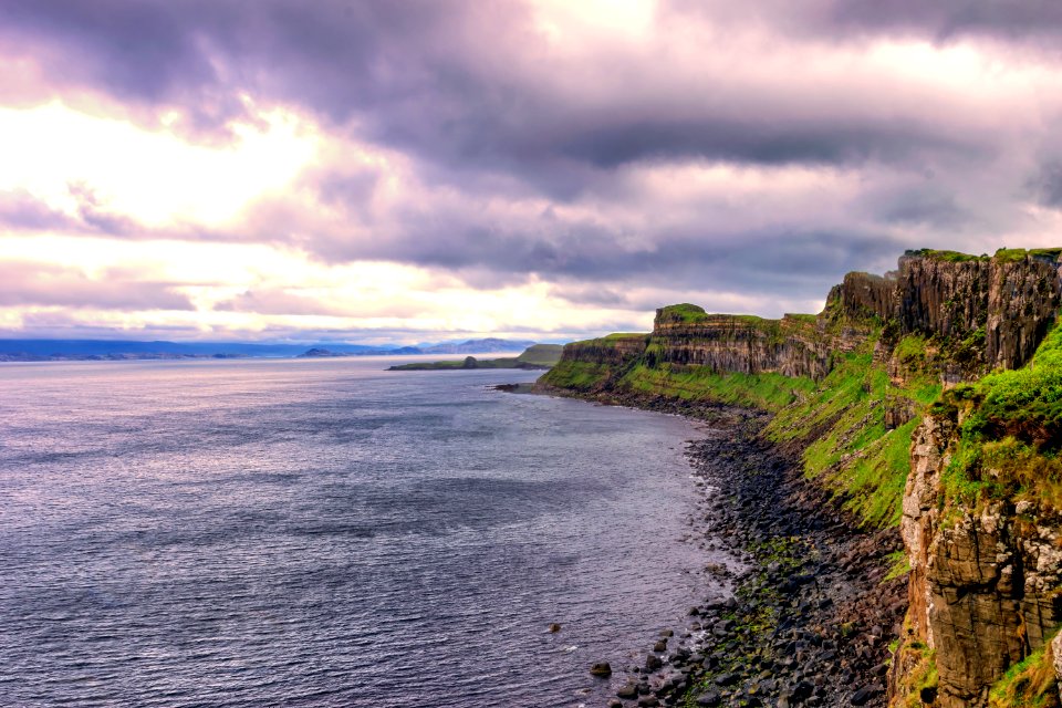 Cliffs Clouds Cloudy