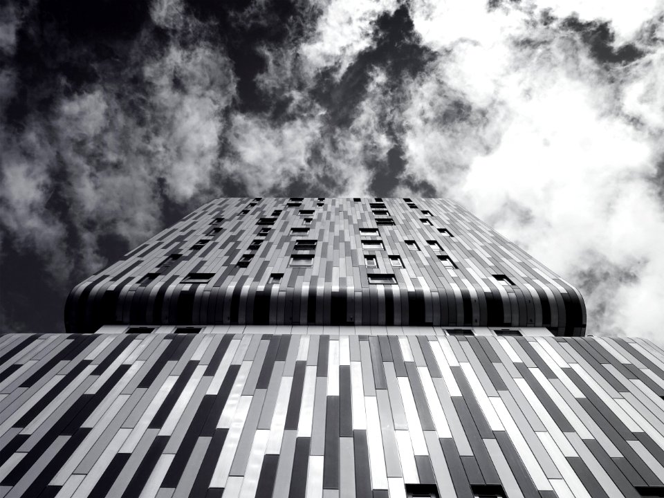 Architectural Design Black-and-white