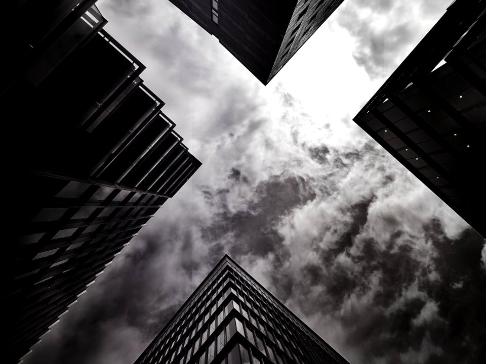 Architectural Design Black-and-white