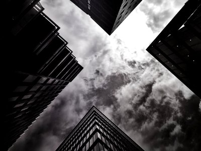 Architectural Design Black-and-white