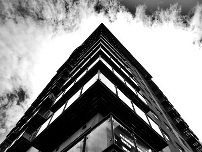 Architectural Design Black-and-white