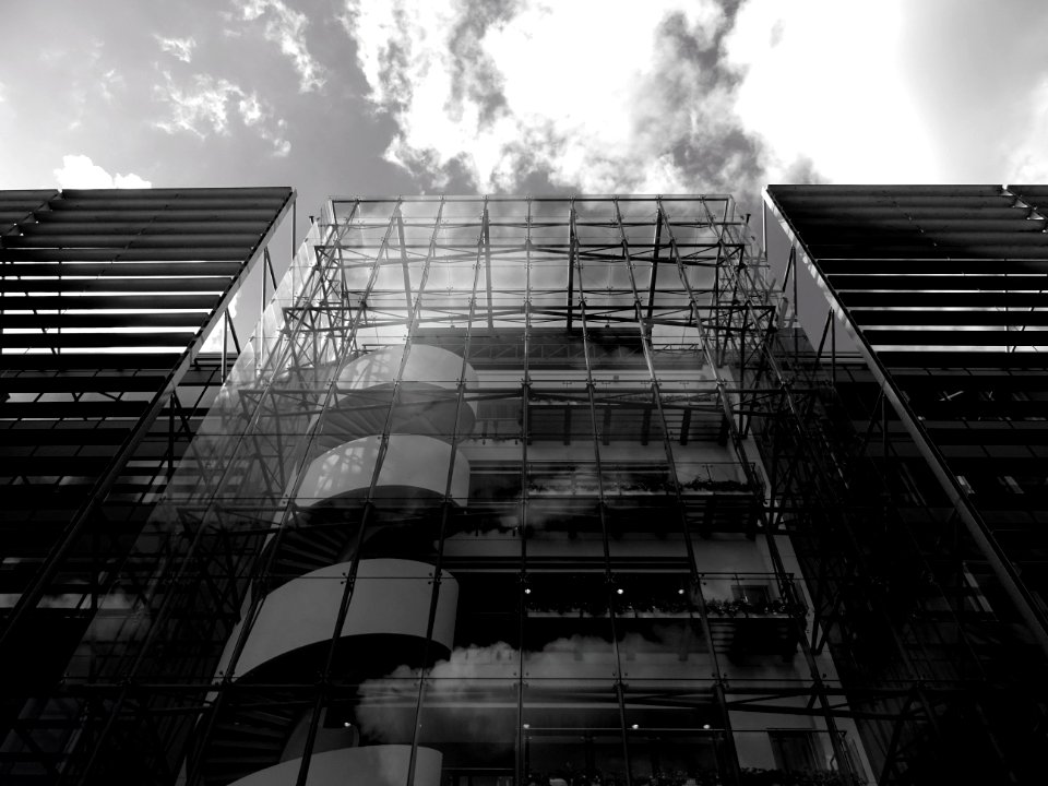 Architectural Design Black-and-white
